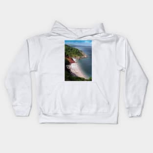 Oddicombe Beach Babbacombe Bay Devon Kids Hoodie